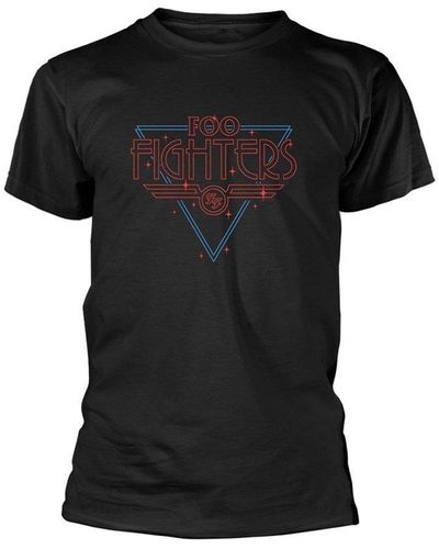 Foo Fighters Disco Outline T-shirt - Black