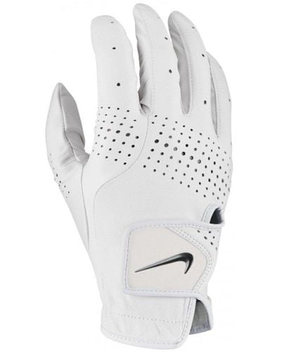 Nike Tour Classic Iii Leather 2020 Right Hand Golf Glove - White