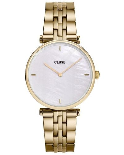 Cluse Triomphe 5-lephe 5-link Stainless Steel Fashion Watch - Cw0101208014 - Metallic
