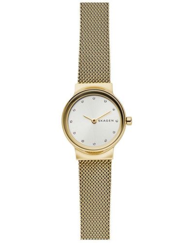 Skagen Freja Stainless Steel Classic Analogue Quartz Watch - Skw2717 - Metallic