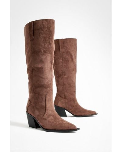 Pavers wide clearance calf boots