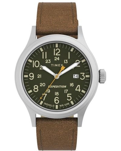 Timex Expedition Scout Classic Analogue Quartz Watch - Tw4b23000 - Green
