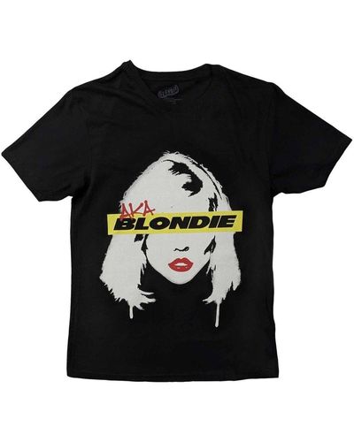 BLONDIE Aka Eyestrip T-shirt - Black