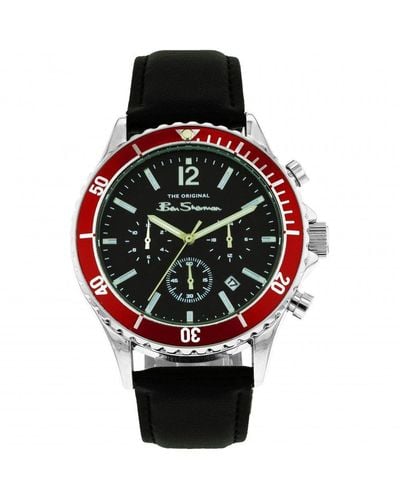 Ben Sherman Fashion Analogue Quartz Watch - Bs078b - Red