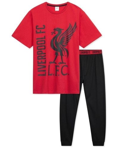 Liverpool Fc Pyjama Set - Red