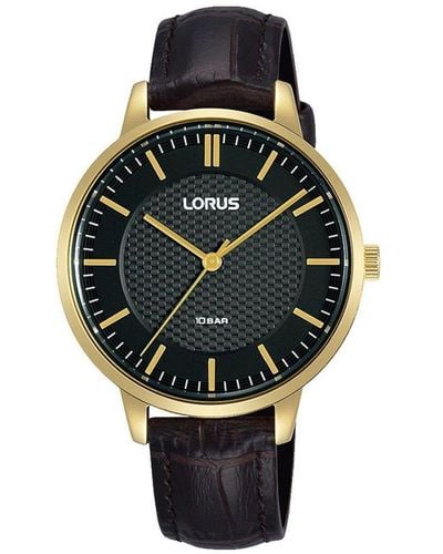 Lorus Heritage Stainless Steel Classic Analogue Quartz Watch - Rg276tx9 - Black