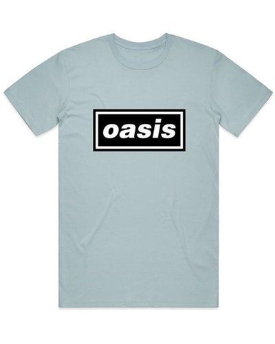 Oasis Decca Logo T-shirt - Blue
