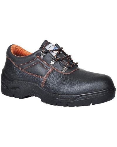 Portwest Steelite Ultra Leather Safety Shoes - Black