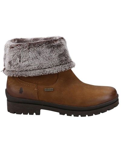 Hush Puppies 'alice' Leather Mid Boot - Brown