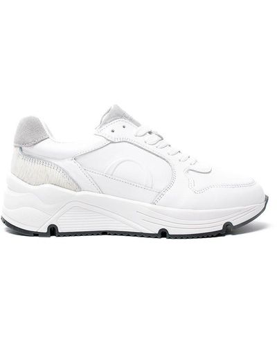 Osprey 'the Lucia' Chunky Leather Runner Trainer - White