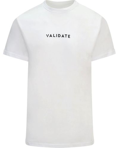 Validate Essential Central Logo T-shirt - White
