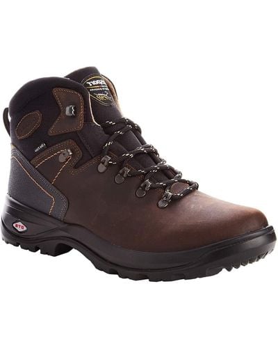 Grisport Pennine Waxy Leather Walking Boots - Brown