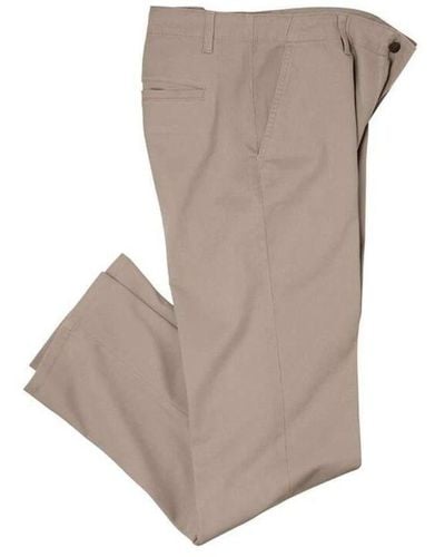 Atlas For Men Twill Stretch Chinos - Natural