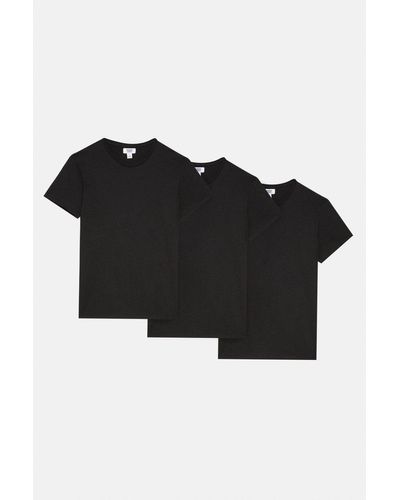 Burton Black 3 Pack Crew Neck T-shirts