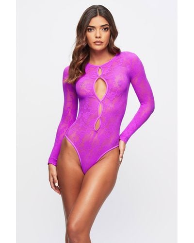 Ann Summers Size 6 D-DD First Impresion Body New with Tags RRP £45 Pink  Bodysuit