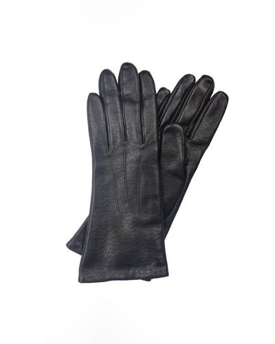 Lakeland Leather 'mia V' Classic Leather Gloves - Black