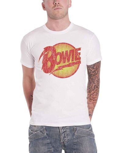 David Bowie Diamond Dogs Vintage T Shirt - White