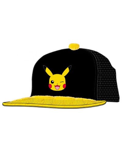 Pokemon Pikachu Snapback Cap - Yellow