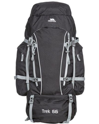 Trespass Trek 66 Backpack Rucksack (66 Litres) - Black