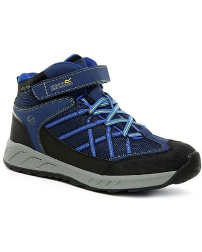 Regatta 'samaris V Mid' Waterproof Isotex Hiking Boots - Blue
