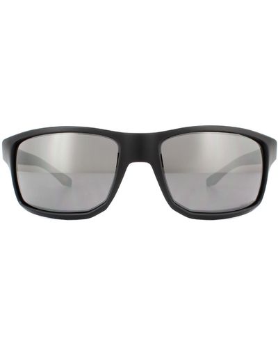 Oakley Wrap Matte Black Prizm Black Sunglasses - Grey