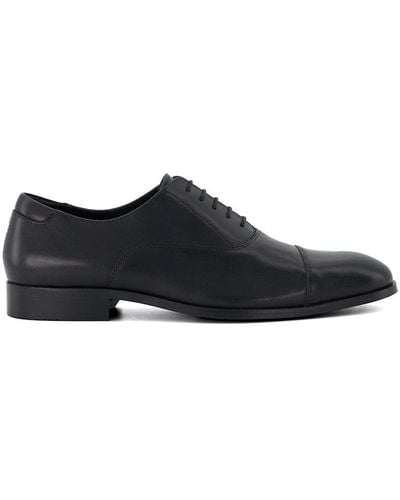 Dune 'Stormingg' Leather Oxfords - Black