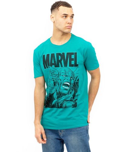 Marvel Thor Cotton T-shirt - Blue