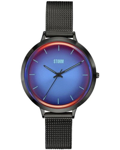 Storm Mini Styro Slate Blue Stainless Steel Fashion Watch - 47516/sl/b