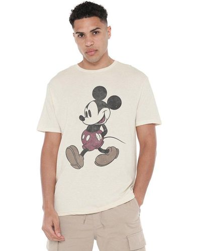 Disney Mickey & Friends Mickey Wander T-shirt - Natural