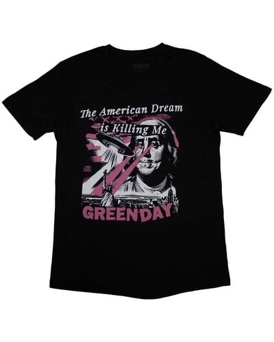 green day American Dream T-shirt - Black