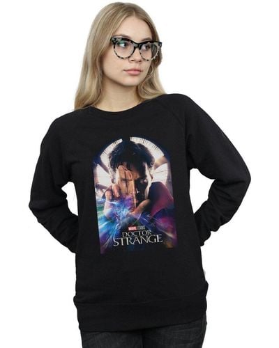 Marvel Doctor Strange Poster Sweatshirt - Black