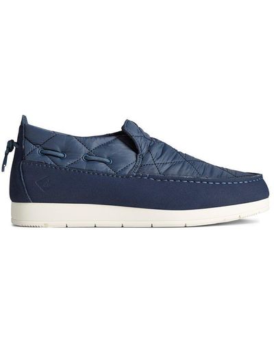 Sperry Top-Sider Moc-sider Nylon Slip On - Blue