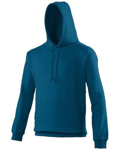 Awdis University Hooded Sweatshirt Hoodie - Blue