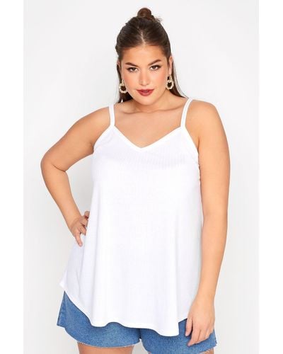 Yours Swing Vest Top - White