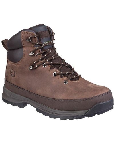 Cotswold 'sudgrove' Leather Hiking Boots - Brown