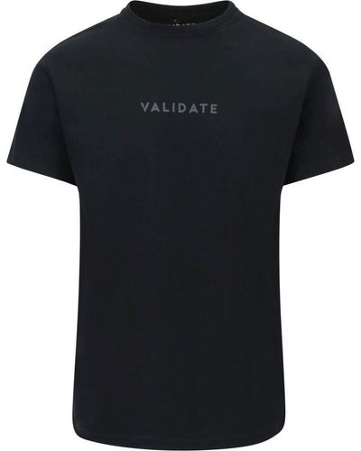 Validate Essential Central Logo T-shirt - Black