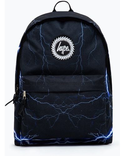 Hype Lightning Crest Backpack - Blue