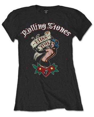 The Rolling Stones Miss You T-shirt - Black