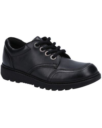 Hush Puppies 'kiera Junior' Leather Shoes - Black