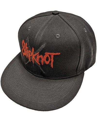 Slipknot 9 Point Star Snapback Cap - Black