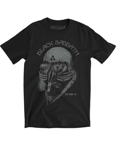 Black Sabbath Us Tour 1978 T-shirt - Black