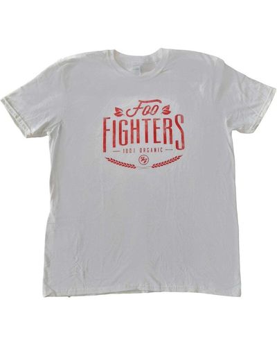Foo Fighters 100% Organic Cotton T-shirt - Grey
