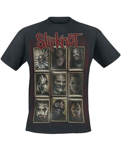 Slipknot New Masks T-shirt - Black