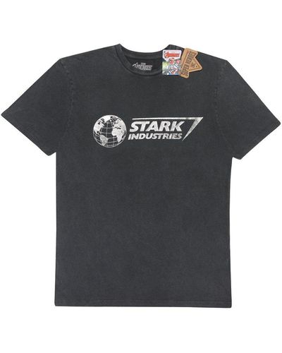 Marvel Stark Industries Foi T-shirt - Black