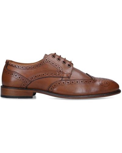 KG by Kurt Geiger 'connor' Leather Shoes - Brown
