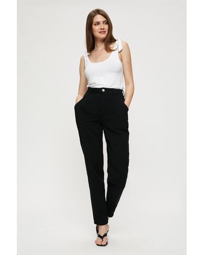 Dorothy Perkins Tall Black Slouch Jeans