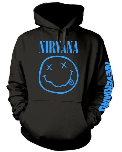 Nirvana Nevermind Smile Hoodie - Black