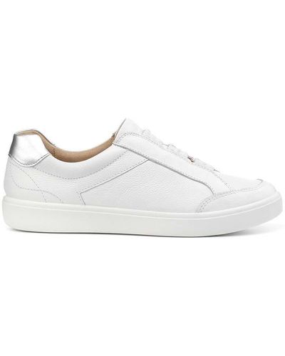Hotter Extra Wide 'noah' Deck Shoes - White