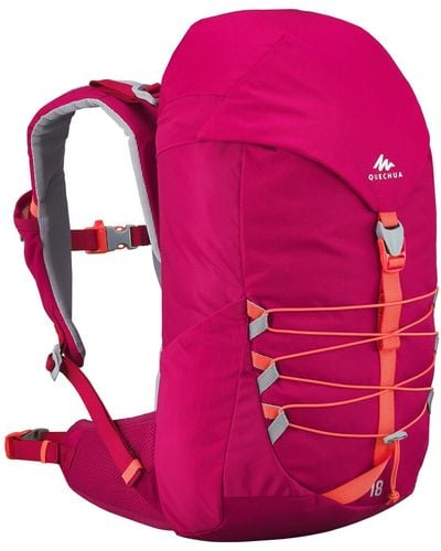Quechua Decathlon Kids' Hiking Backpack 18l - Mh500 - Pink