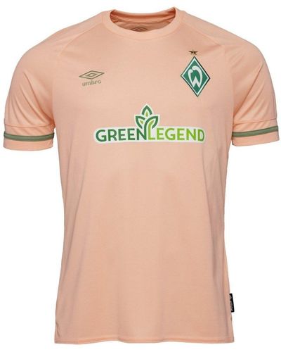 Umbro Werder Bremen Away Jersey Short Sleeve - Pink